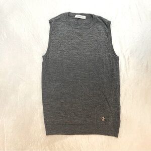Pierre Balmain Dark Grey Size 46, Sweater Vest.